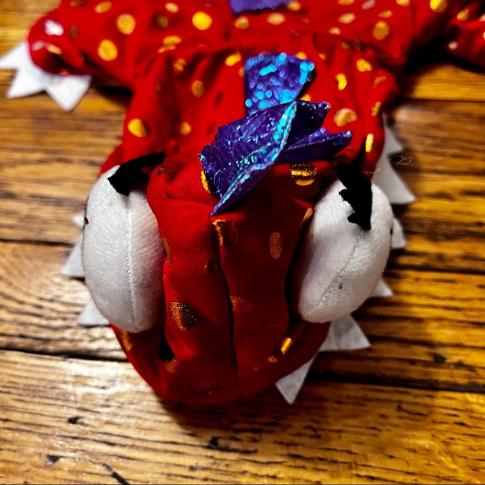 Red Dragon Pet Costume by Martha Stewart